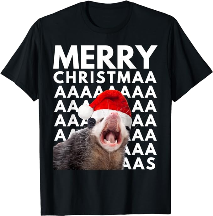 15 Opossum Christmas Shirt Designs Bundle For Commercial Use Part 1 AMZ, Opossum Christmas T-shirt, Opossum Christmas png file, Opossum Chri