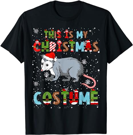 15 Opossum Christmas Shirt Designs Bundle For Commercial Use Part 2 AMZ, Opossum Christmas T-shirt, Opossum Christmas png file, Opossum Chri