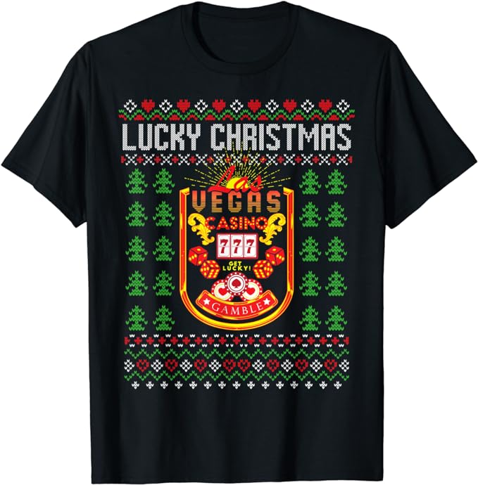 15 Poker Christmas Shirt Designs Bundle For Commercial Use Part 1 AMZ, Poker Christmas T-shirt, Poker Christmas png file, Poker Christmas di