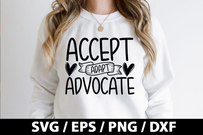 Accept adapt advocate SVG