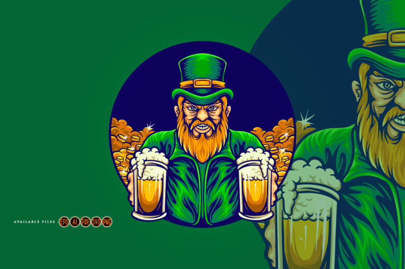 Shamrock shindig St Patricks drink beer