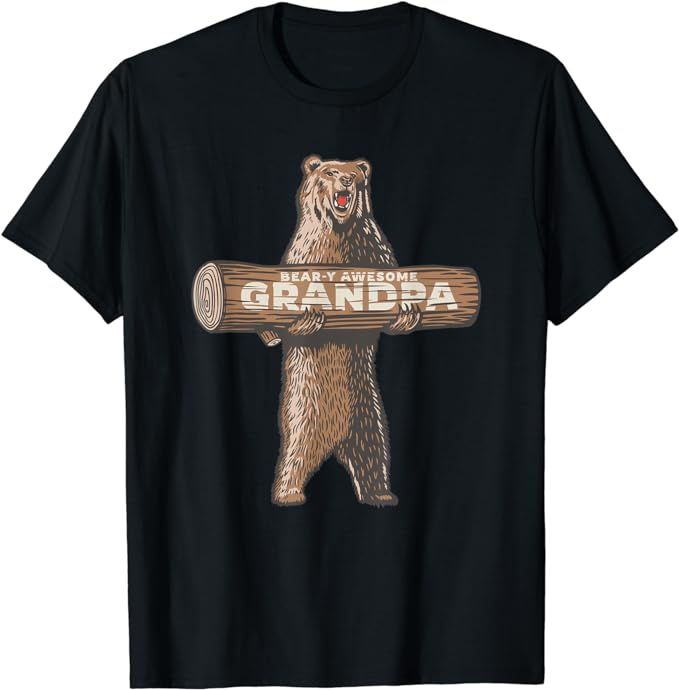 Awesome Grandpa Funny Saying Fun Grandfather T-Shirt