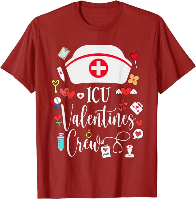 13 Nurse Valentine Shirt Designs Bundle For Commercial Use Part 10, Nurse Valentine T-shirt, Nurse Valentine png file, Nurse Valentine digit