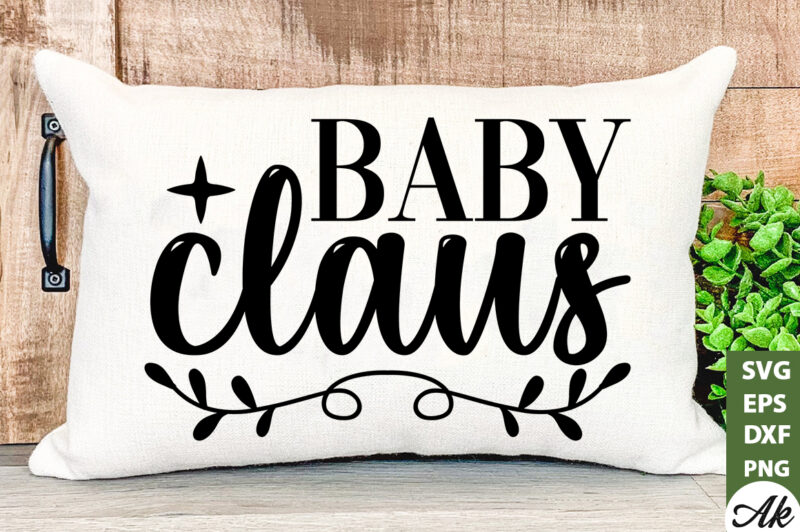 Baby claus SVG