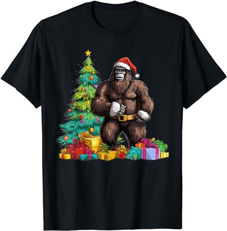 15 Bigfoot Christmas Shirt Designs Bundle For Commercial Use Part 3, Bigfoot Christmas T-shirt, Bigfoot Christmas png file, Bigfoot Christma