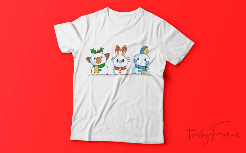 Cute Cartoons| T-shirt design for sale