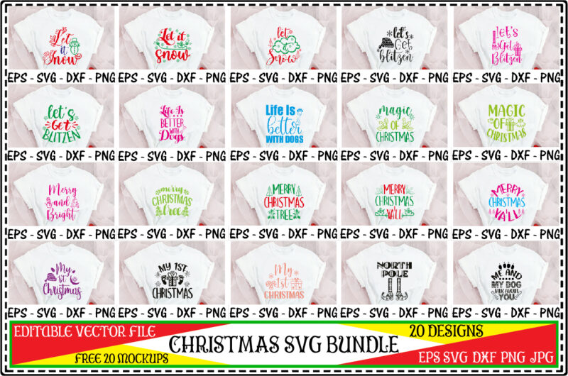 Christmas svg bundle