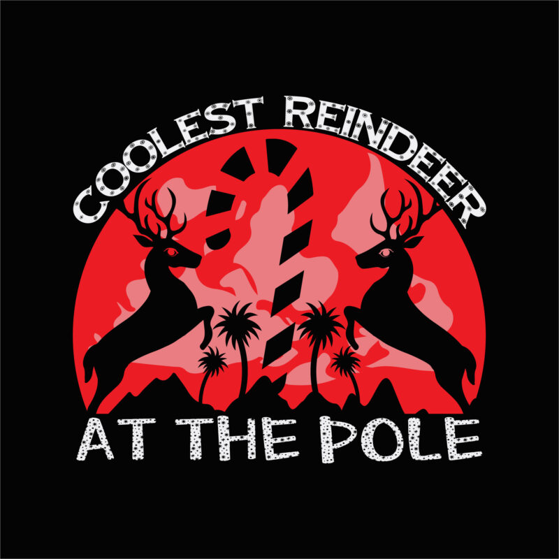 Coolest reindeer at the pole