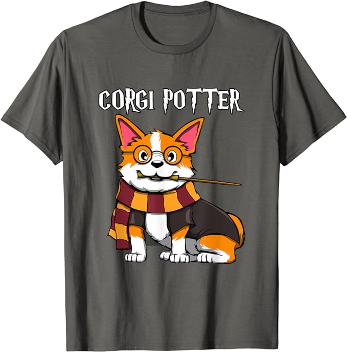 Corgi Potter – Gift For Corgi Lovers – Funny Pawter Dog T-Shirt