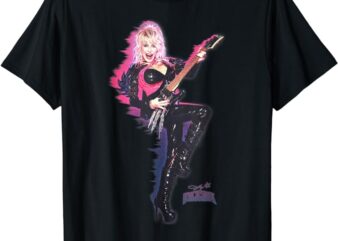 Dolly Parton Rockstar on Fire T-Shirt