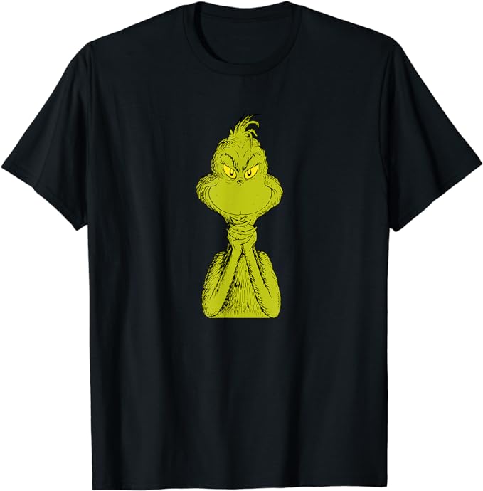 Dr. Seuss Classic Sly Grinch T-shirt T-Shirt