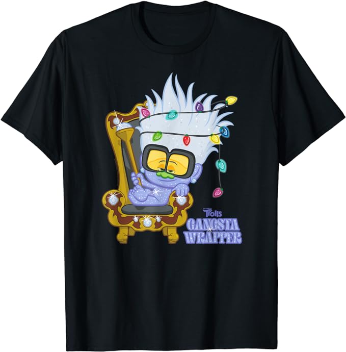 DreamWorks Trolls Tiny Diamond Gangsta Wrapper T-Shirt