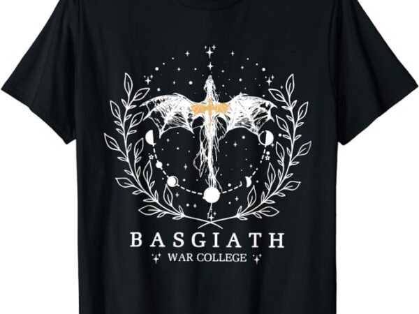 Fourth wing basgiath war college bookish men women t-shirt