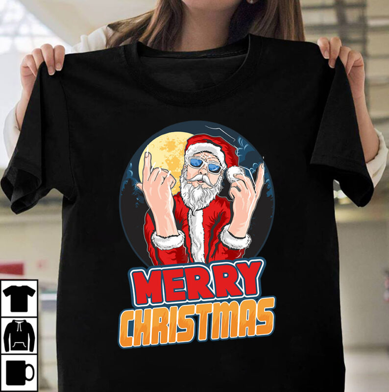 Christmas T-shirt DEsign BUndle ,Merry Christmas Christmas T-shirt Design,Christmas SVG ,Christmas PNG ,CHristmas SUblimation, Christmas T-s