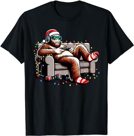 15 Bigfoot Christmas Shirt Designs Bundle For Commercial Use Part 4, Bigfoot Christmas T-shirt, Bigfoot Christmas png file, Bigfoot Christma