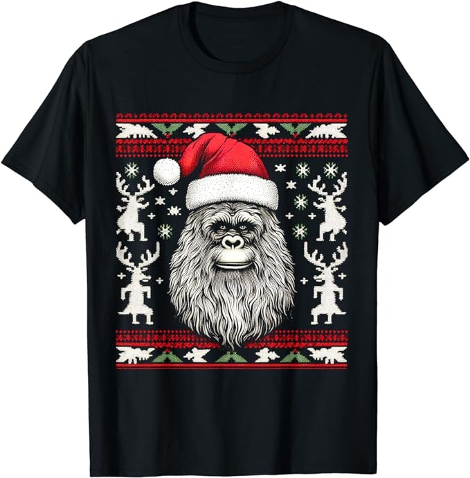 15 Bigfoot Christmas Shirt Designs Bundle For Commercial Use Part 4, Bigfoot Christmas T-shirt, Bigfoot Christmas png file, Bigfoot Christma