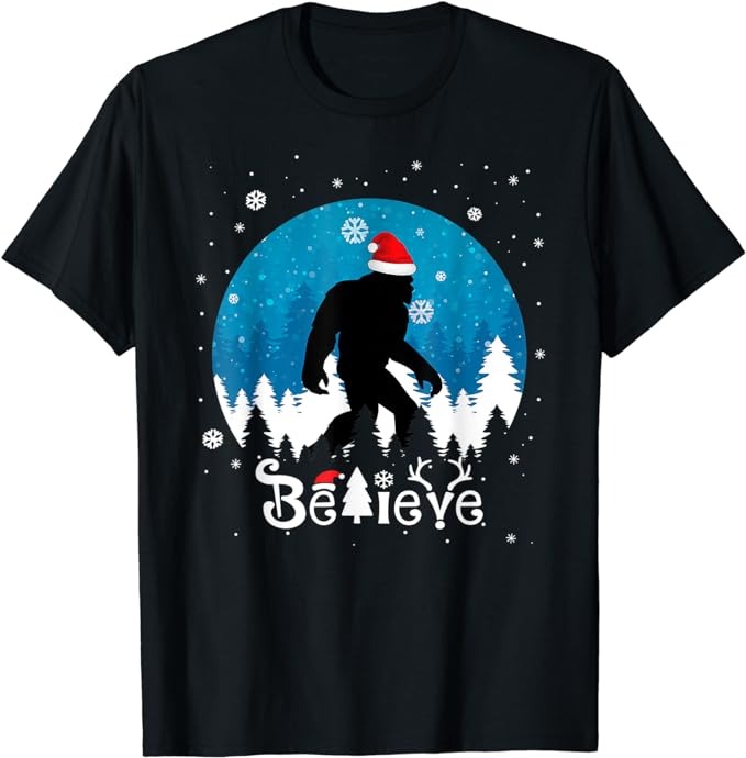 15 Bigfoot Christmas Shirt Designs Bundle For Commercial Use Part 4, Bigfoot Christmas T-shirt, Bigfoot Christmas png file, Bigfoot Christma