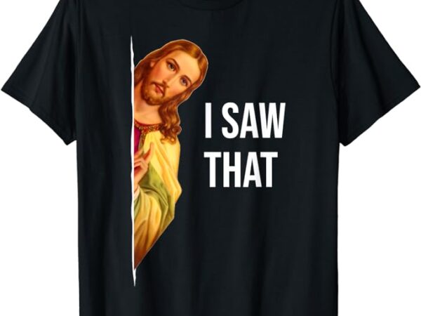 Funny jesus meme quote t-shirt – men’s & women’s classic fit crew neck, black