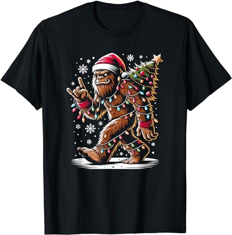 15 Bigfoot Christmas Shirt Designs Bundle For Commercial Use Part 4, Bigfoot Christmas T-shirt, Bigfoot Christmas png file, Bigfoot Christma