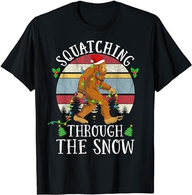 15 Bigfoot Christmas Shirt Designs Bundle For Commercial Use Part 5, Bigfoot Christmas T-shirt, Bigfoot Christmas png file, Bigfoot Christma