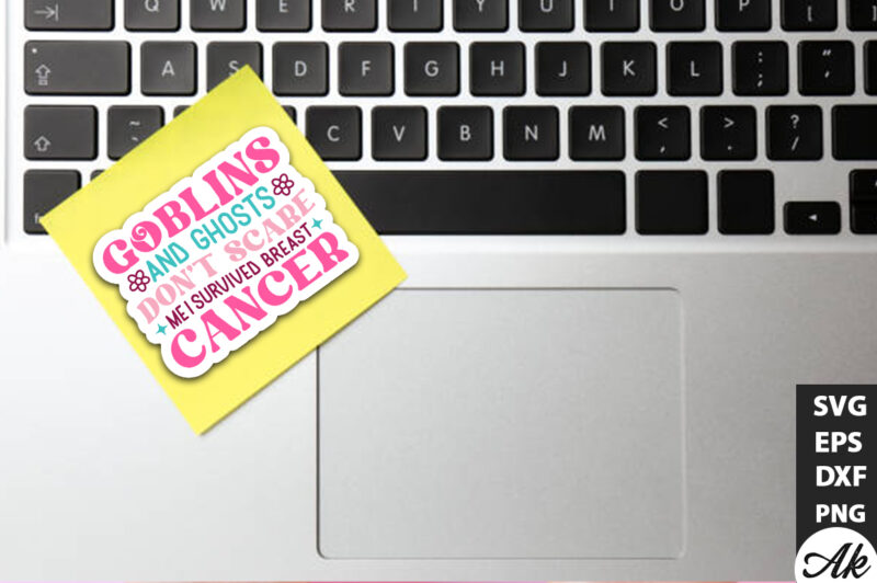 Retro World Cancer Stickers SVG Bundle