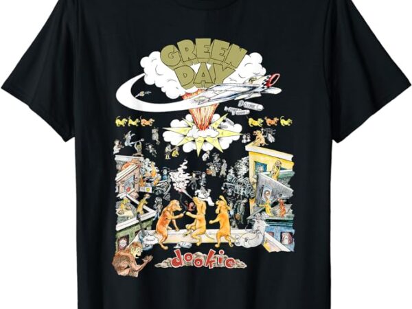 Green day dookie scene t-shirt