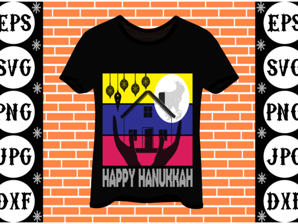 Happy hanukkah graphic t shirt