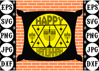 Happy hanukkah graphic t shirt