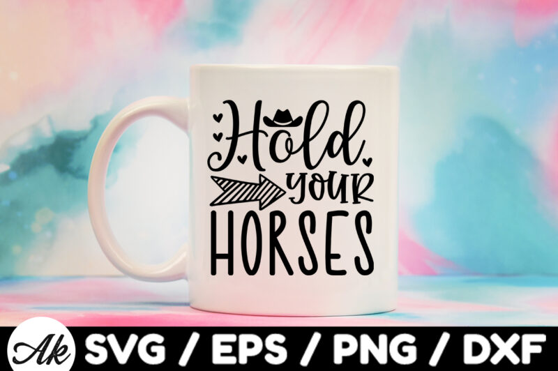 Hold your horses SVG