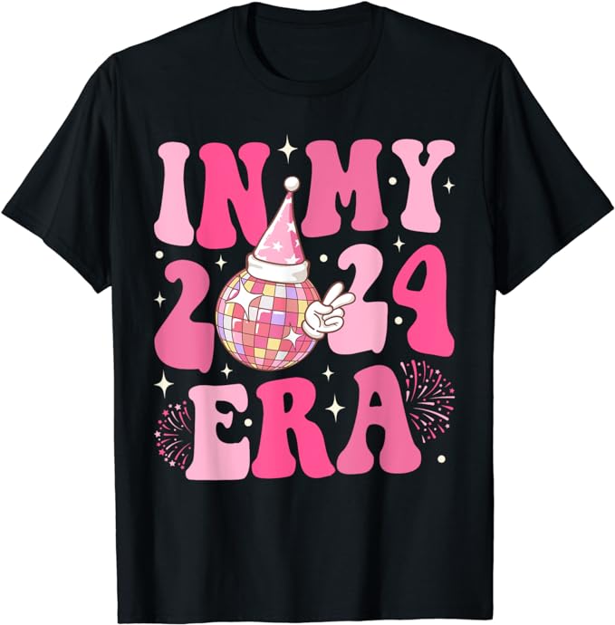 In My 2024 Era Happy New Year 2024 Family Matching Party T-Shirt