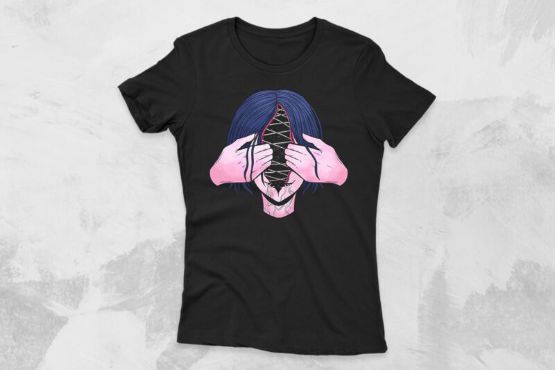 Psychic Surreal T-shirt Designs Bundle, Mental Health T-shirt Designs