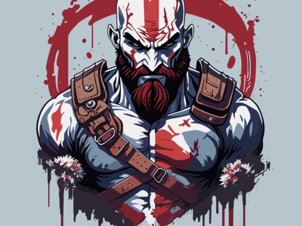 Kratos God Of War - Buy t-shirt designs