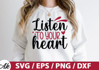 Listen to your heart SVG
