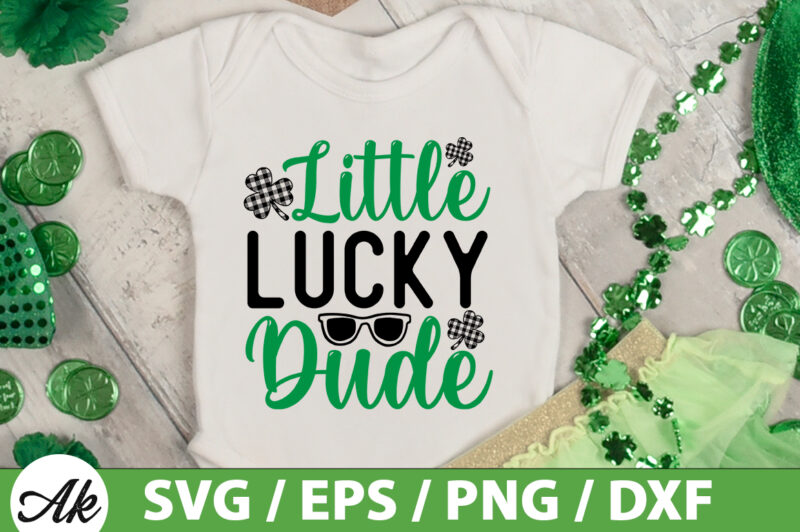 Little lucky dude SVG