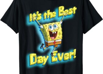 Mademark x SpongeBob SquarePants – SpongeBob SquarePants It’s the best day ever! T-Shirt