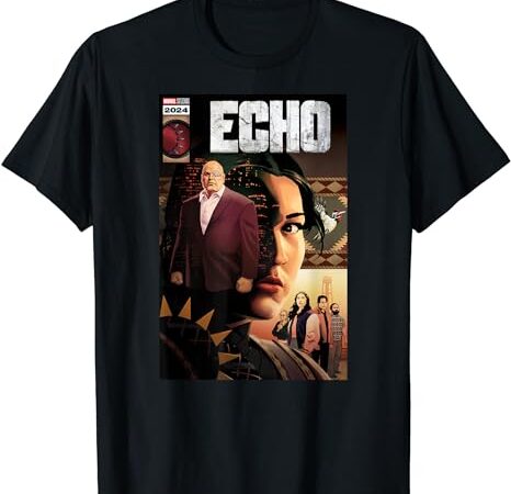 Marvel studios echo tv series 2024 comic cover art disney+ t-shirt