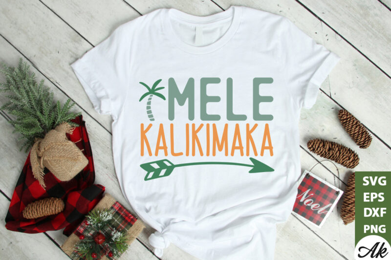 Mele kalikimaka SVG