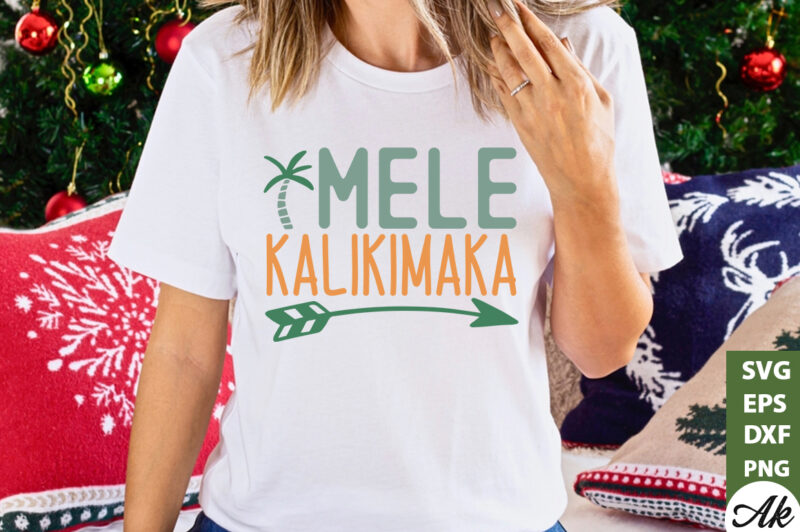 Mele kalikimaka SVG