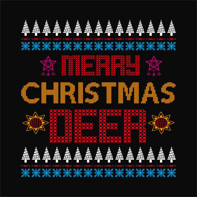 Merry Christmas deer