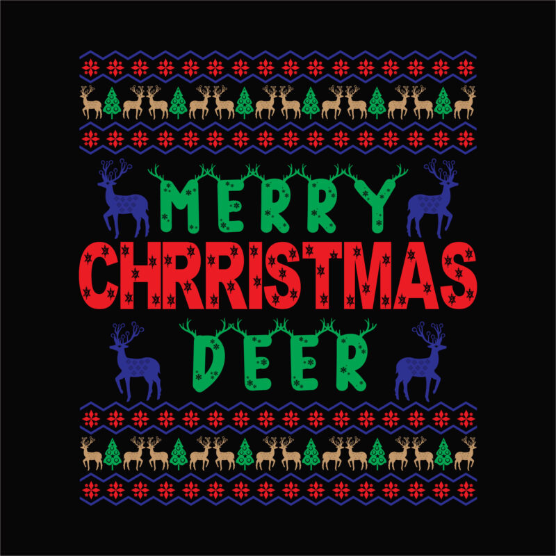 Merry Christmas deer