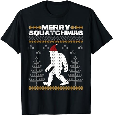 15 Bigfoot Christmas Shirt Designs Bundle For Commercial Use Part 5, Bigfoot Christmas T-shirt, Bigfoot Christmas png file, Bigfoot Christma