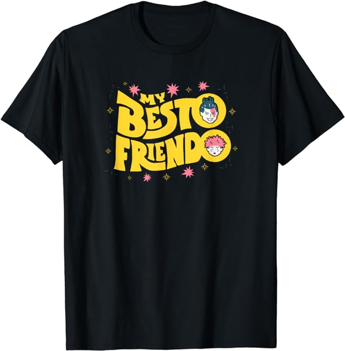 My Besto Friendo Kawaii Anime Saying Art T-Shirt