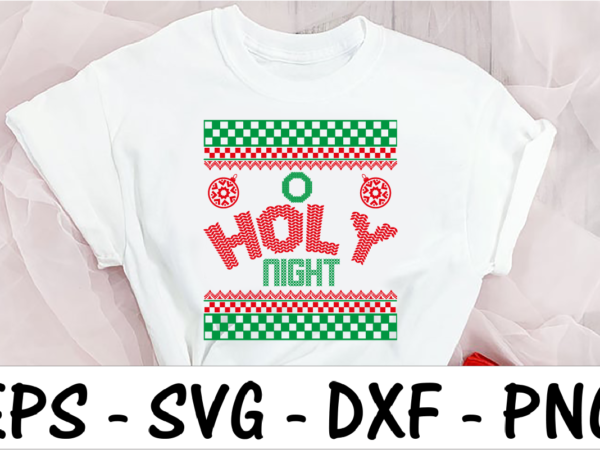 O holy night t shirt design online