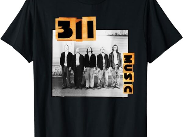 Official 311 music t-shirt