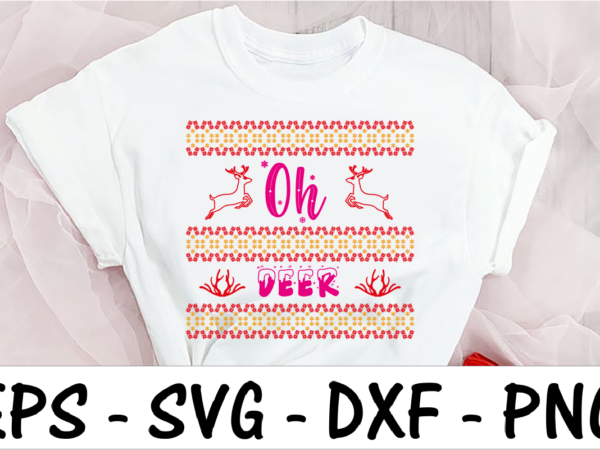 Oh deer t shirt design online