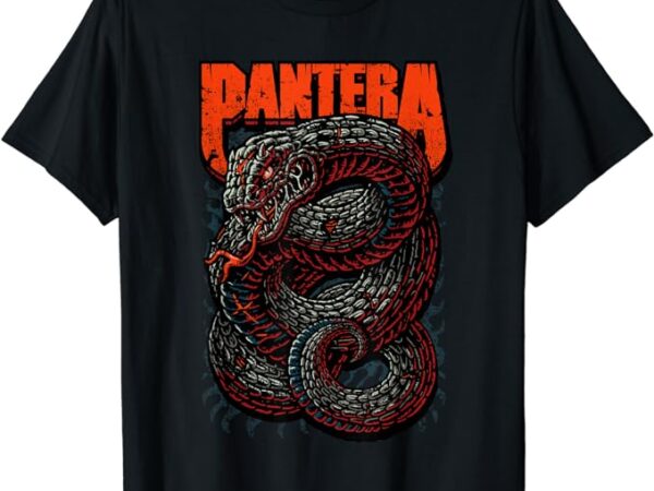 Pantera venomous official t-shirt – classic fit, crew neck, short sleeve, adult, black