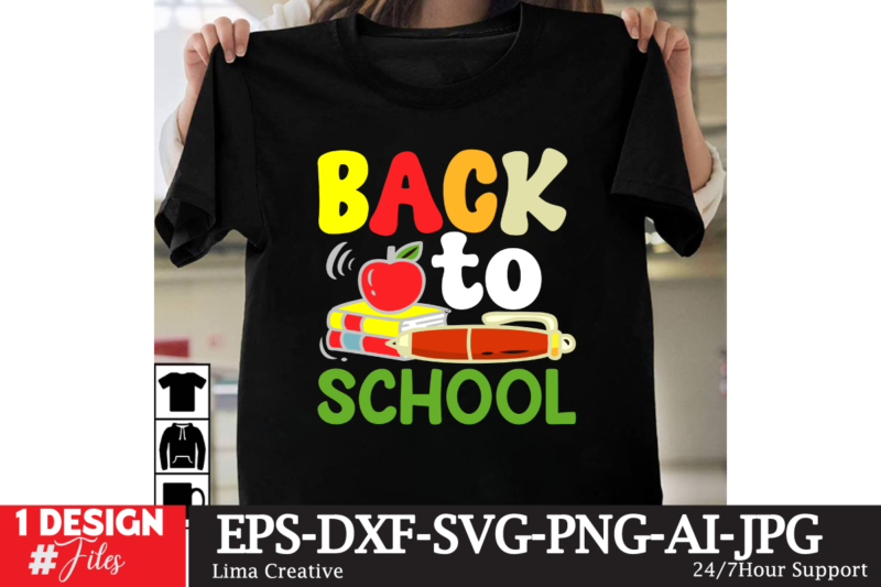 Back To School T-shirt Design