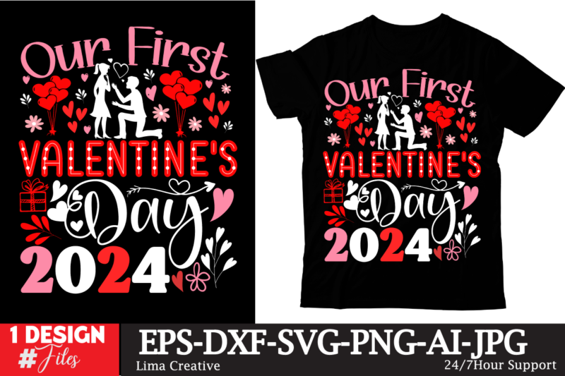 Valentine’s DSay T-shirt Design Bundle