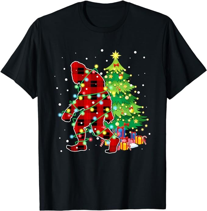 15 Bigfoot Christmas Shirt Designs Bundle For Commercial Use Part 5, Bigfoot Christmas T-shirt, Bigfoot Christmas png file, Bigfoot Christma