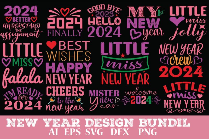 NEW YEAR DESIGN BUNDIL